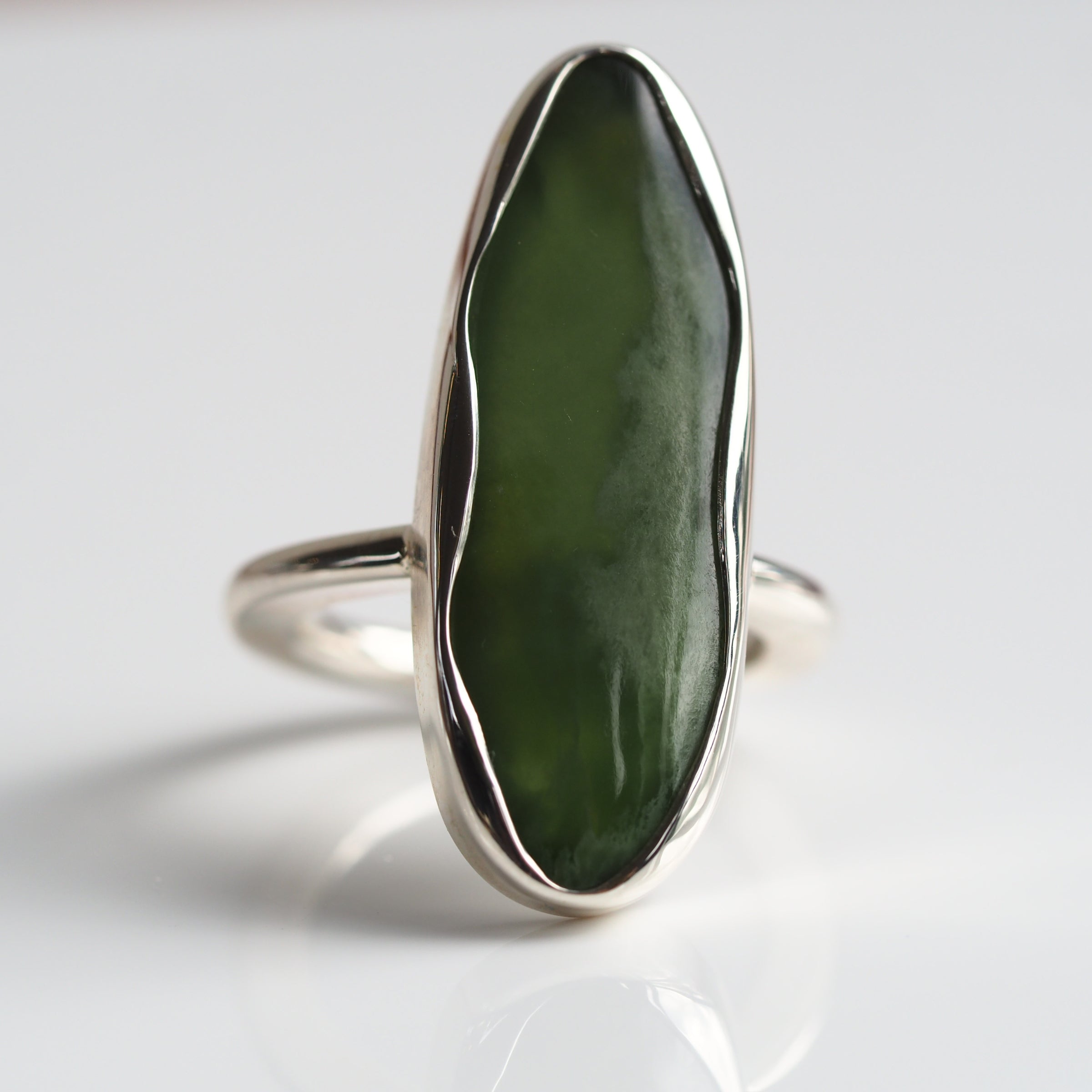 Kahurangi Green Stone Ring 4