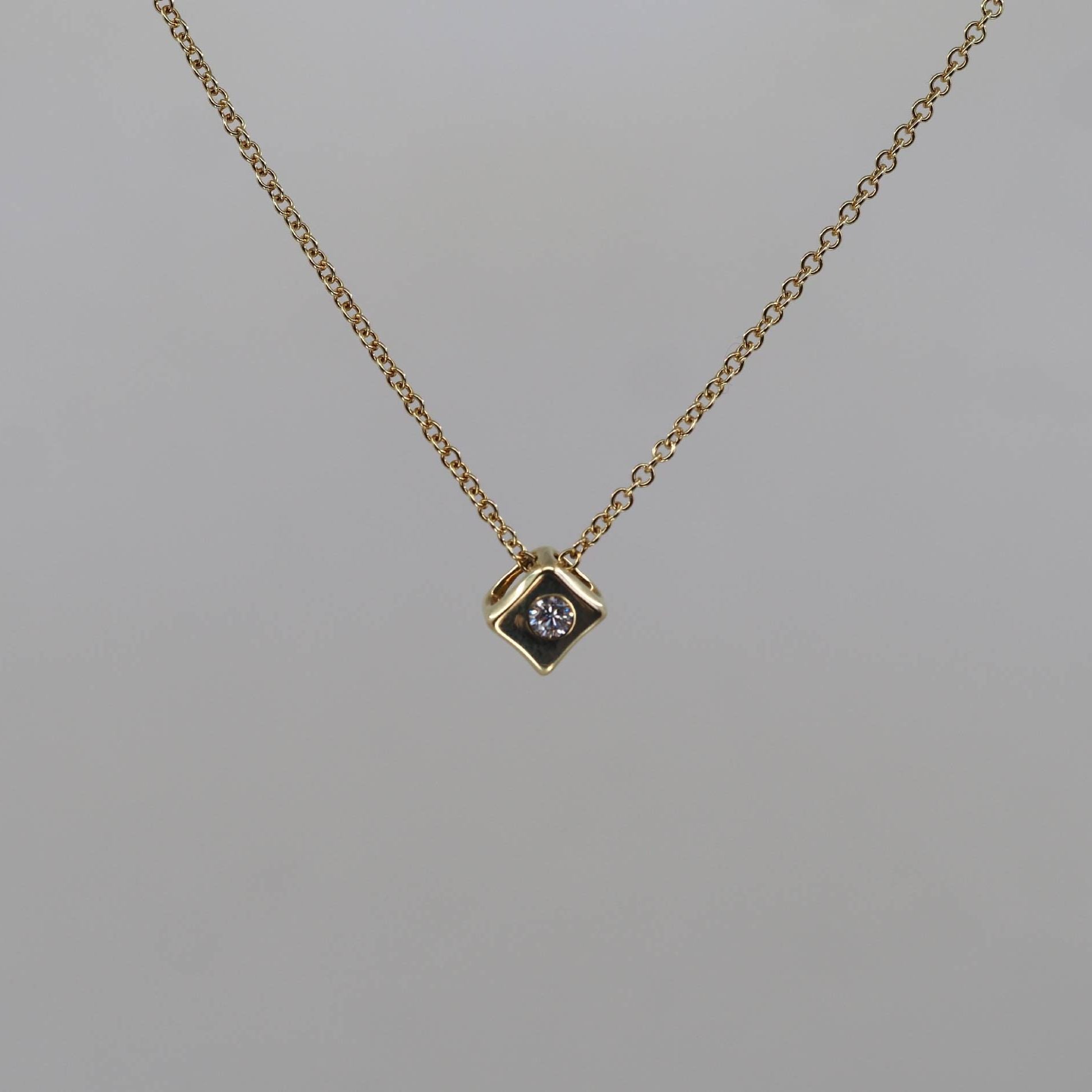 Ocean Diamond Necklace