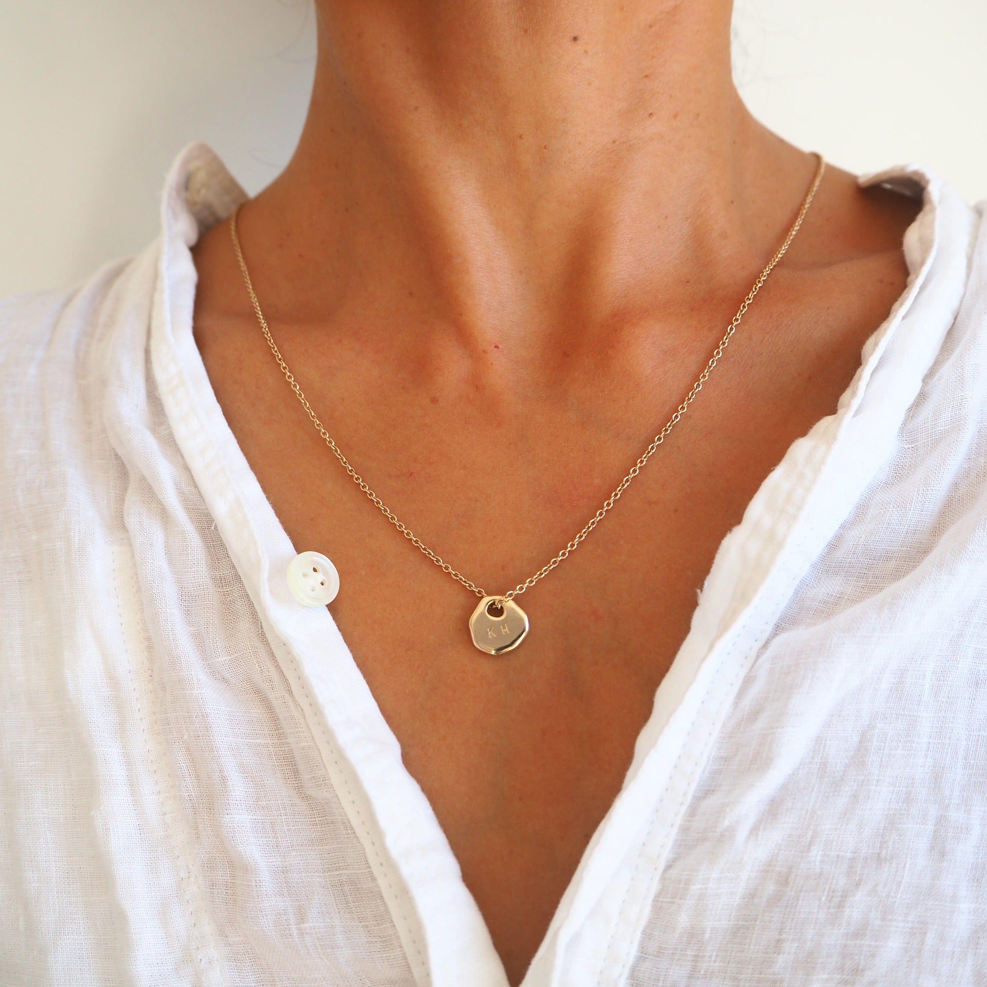 Letter necklace