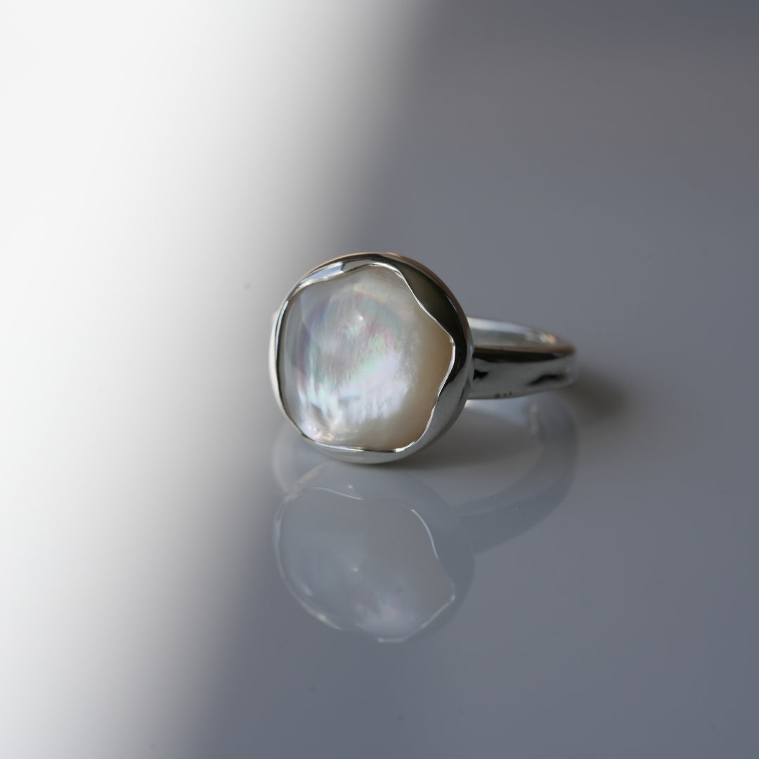 Mother Of Pearl Ring