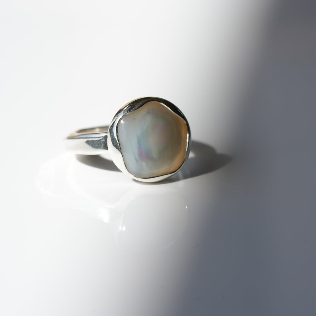 Mother Of Pearl Ring