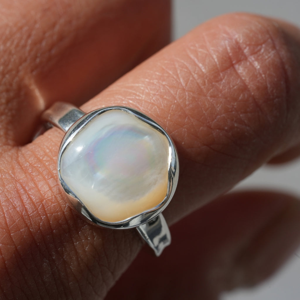 Mother Of Pearl Ring