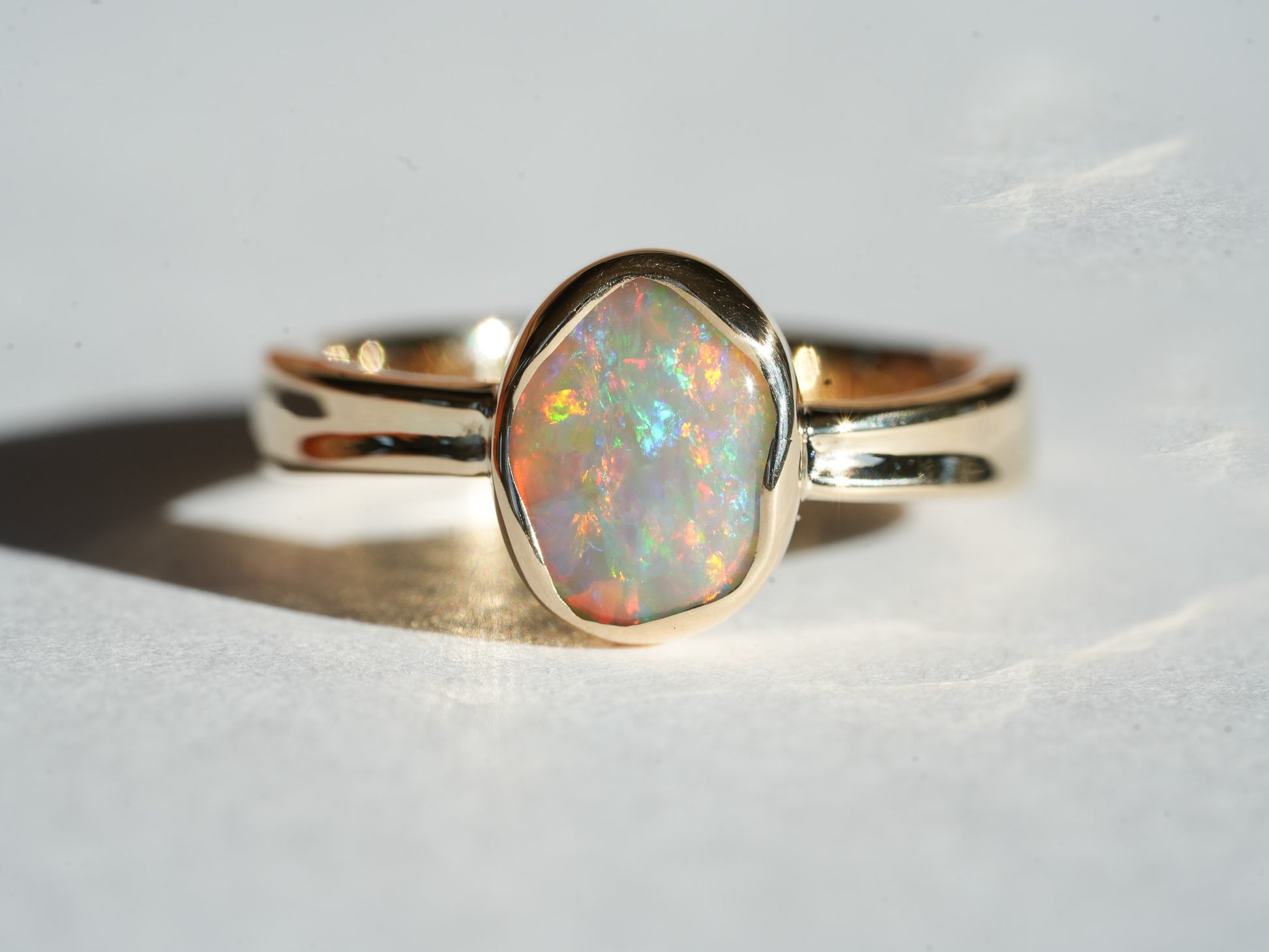 Floral Flagstone Opla Ring