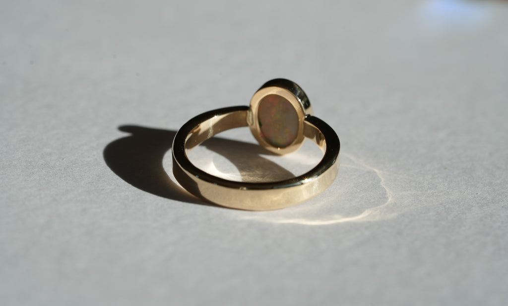 Floral Flagstone Opla Ring