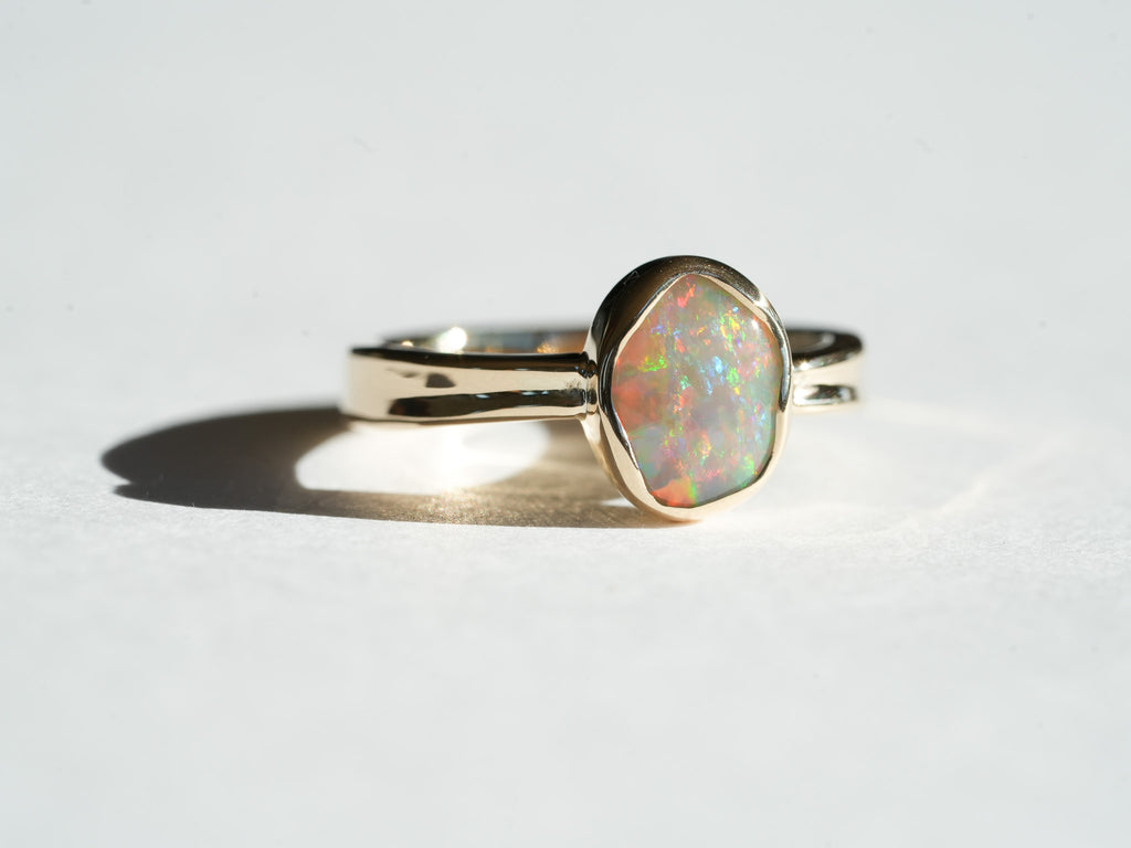Floral Flagstone Opla Ring