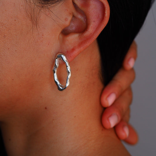 coconut earrings