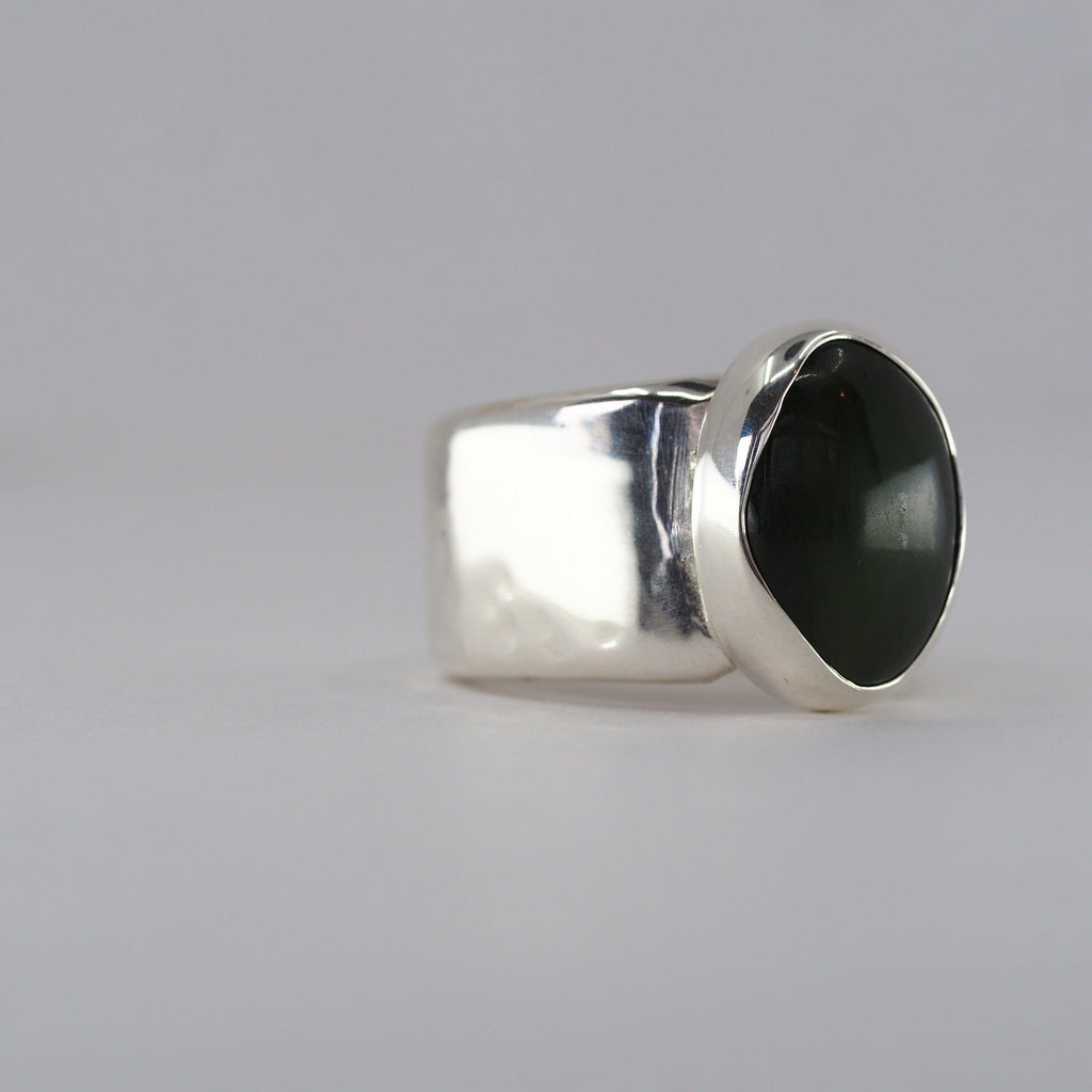 Kahurangi Green Stone Ring 3