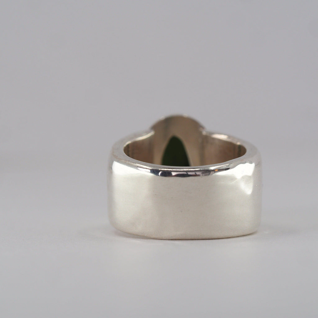 Kahurangi Green Stone Ring 3
